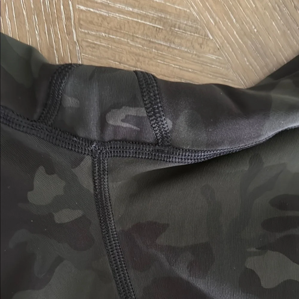 Lululemon Athletica Camo Green Leggings High Waist Performance - Picture 5 of 6